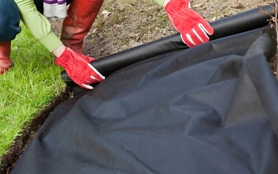 Tecido não tecido agrícola