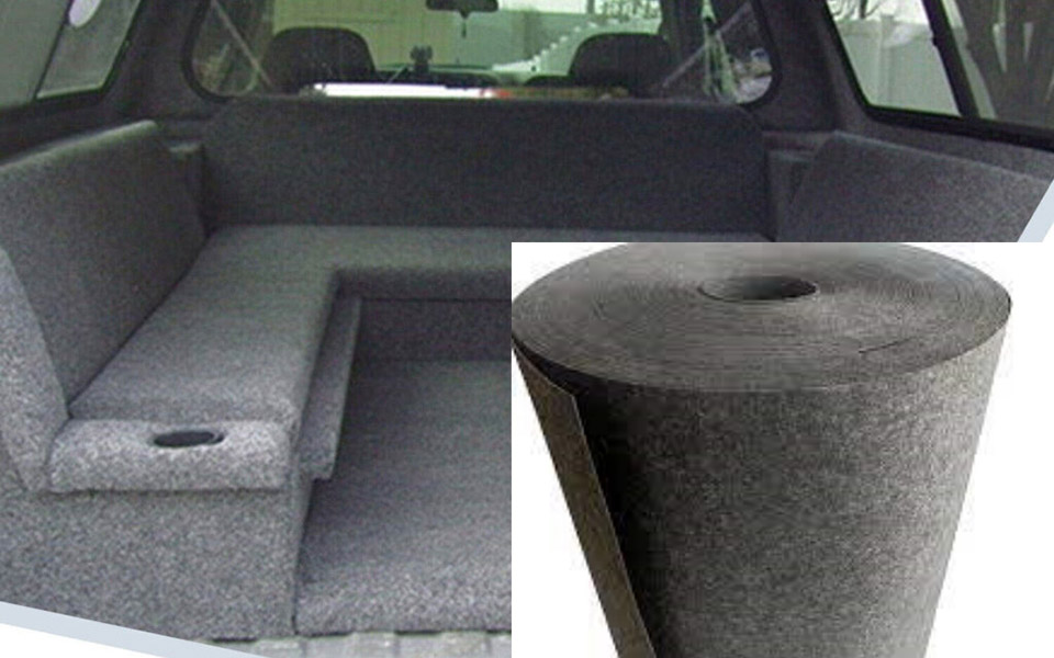 Tecido não tecido para estofamento (costurado e perfurado com agulha)