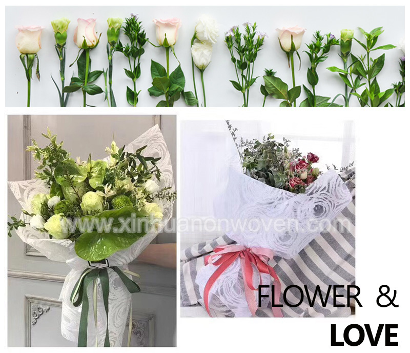 flower nonwoven