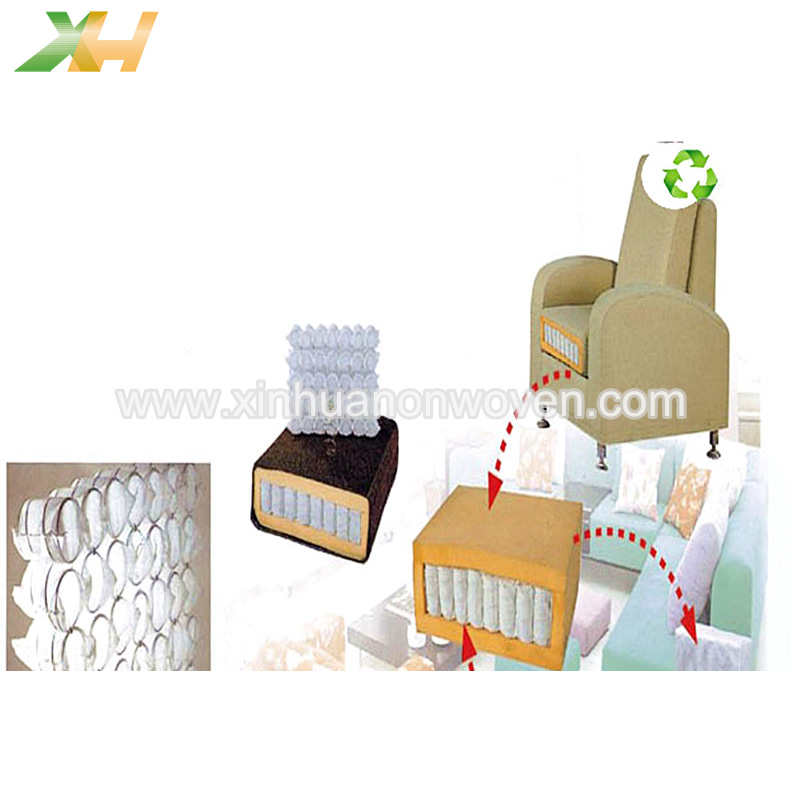 Tecido não tecido para molas ensacadas independentes